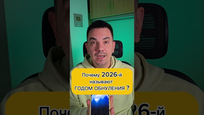 Почему 2026-й называют ГОДОМ ОБНУЛЕНИЯ ? #evgеnator