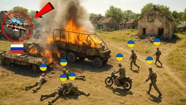 Операция российских беспилотников на украинском поле боя