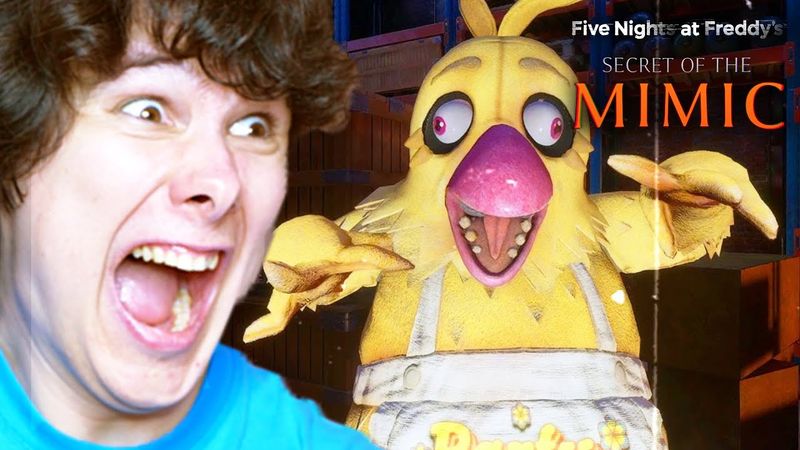 ЧИКА?! -  FNAF SECRET OF THE MIMIC на русском #6 - FNAF SECURITY BREACH 2