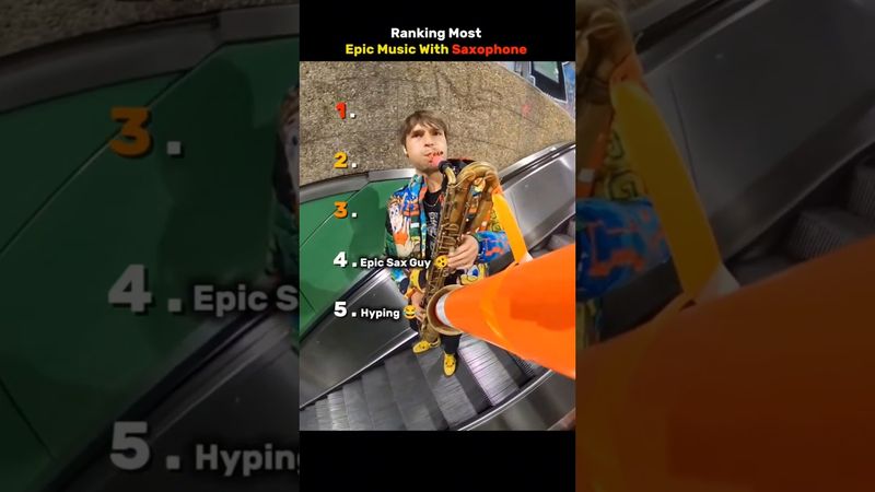 Ranking Most Epic Music With Saxophone