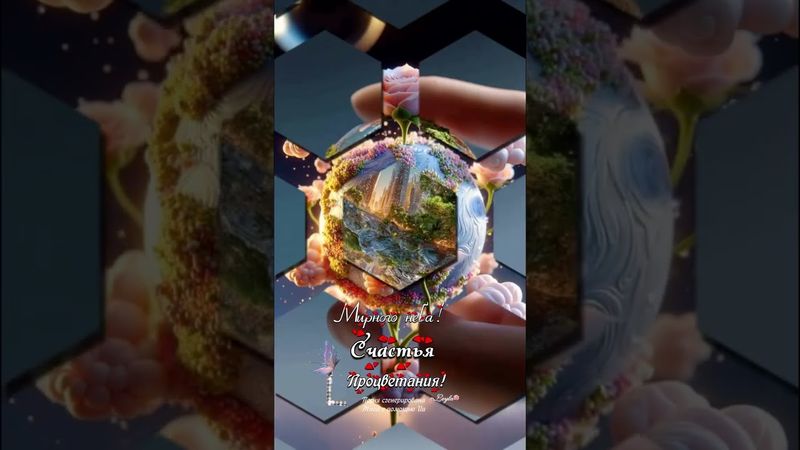 Как красиво! Благодарю 🙏! #люблю #пожеланиядля #поздравление