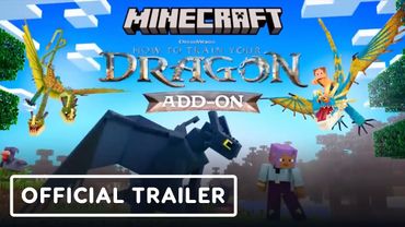 Minecraft - Official How to Train Your Dragon Add-On Trailer