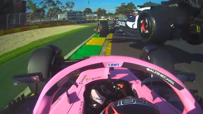 Australia but every corner there's a crash