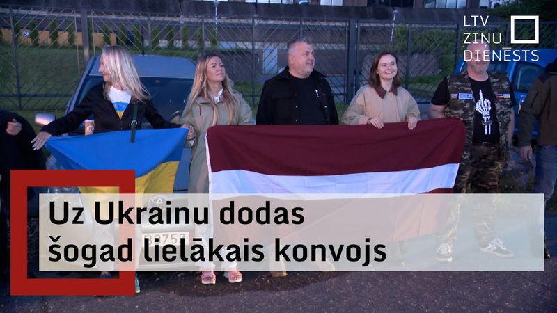 Vairākas labdarības organizācijas vienojas kopīgā konvojā