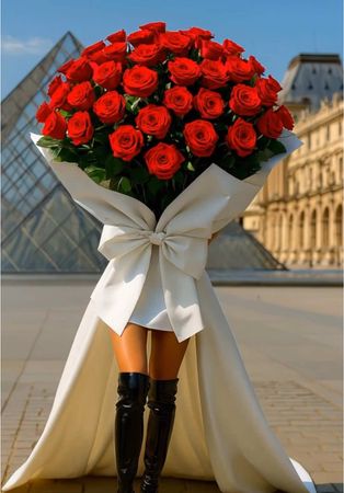 Happy Tuesday 🌸💐🌺🌹🌷. #aifashion #aiartwork #floraldesign #floraldress 