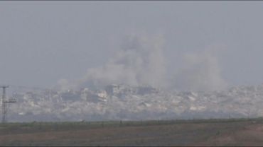 Israeli troops on Gaza border and smoke billows as Gaza City assault begins | AFP