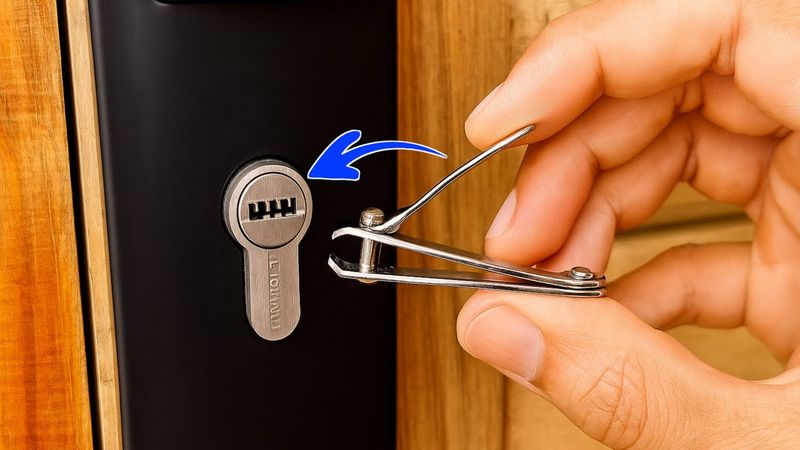 Pas besoin de clé! Utilisez simplement un coupe-ongles pour ouvrir facilement une porte verrouillée!