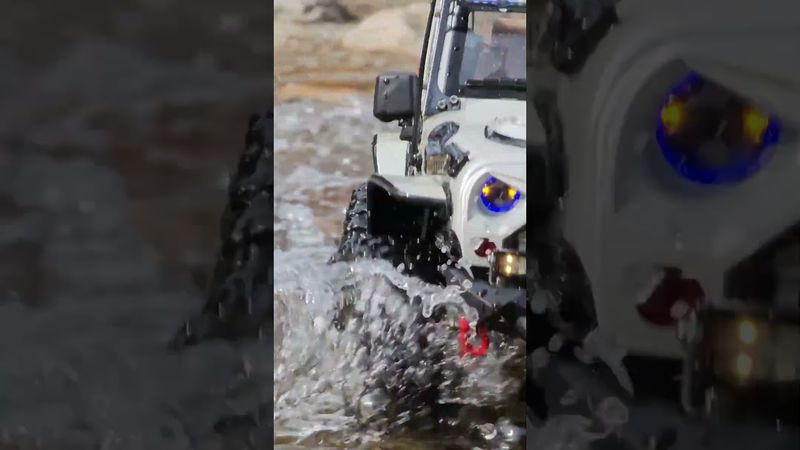 Xtra Speed XS01 Jeep Wrangler an off-road trip on a spring day