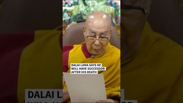 Dalai Lama says he will have successor after his death | AFP #shorts