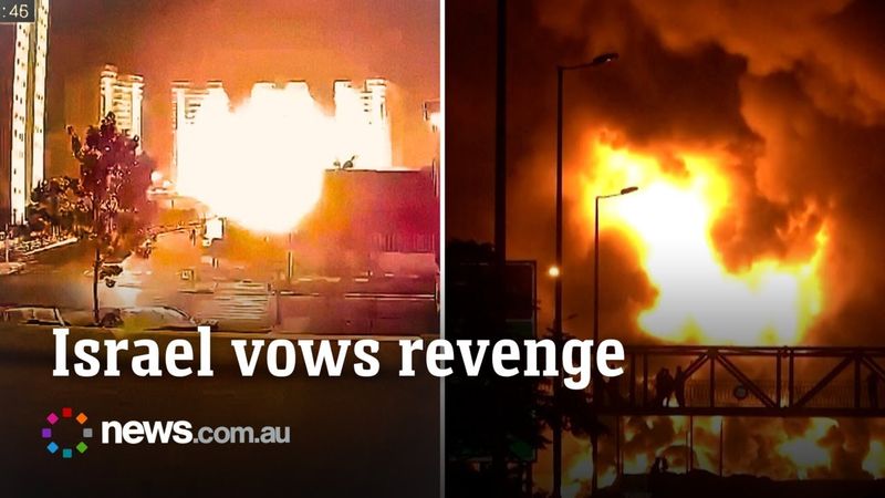 Israel vows Tehran will 'pay price' after deadly missile strikes on Tel Aviv, Haifa