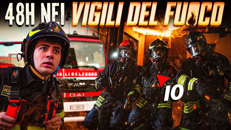 LAVORARE 48 ORE nei VIGILI DEL FUOCO: tra INCENDI e PAURA! - Giorno di Prova