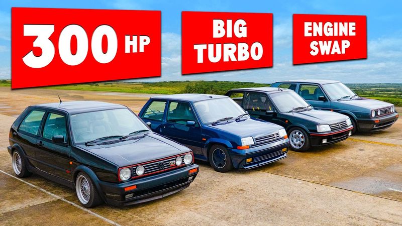 ЗАЕЗД ВСЕХ КУЛЬТОВЫХ Хэтчбеков 80-Х