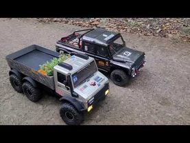 Cross rc nt6 & Yikong yk6101 rock crawling