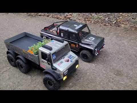 Cross rc nt6 & Yikong yk6101 rock crawling