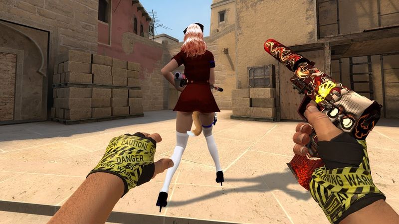 Девочек бить нельзя, НО... (cs:go)