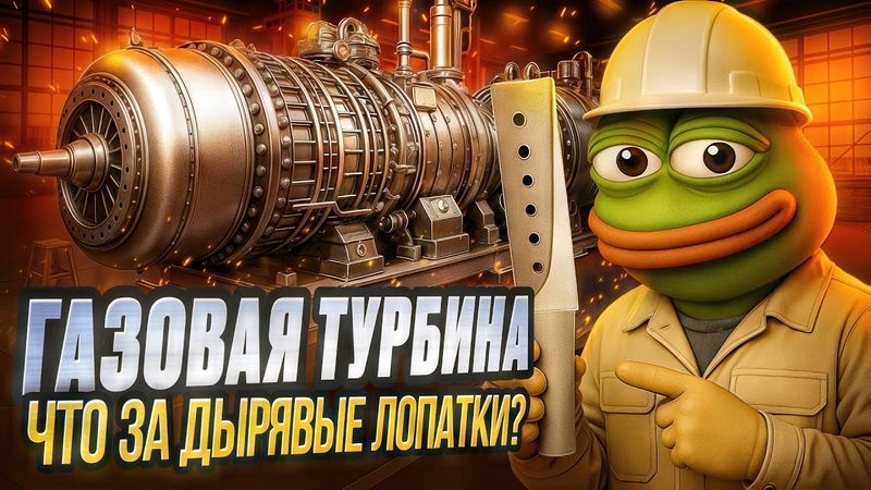 Самое понятное объяснение ГТУ | Газовая турбина