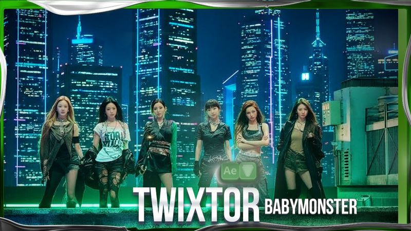 TWIXTOR CLIPS 4K BABYMONSTER  WE GO UP