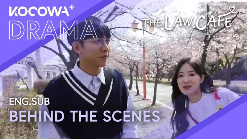 Behind The Scenes: First Day on Set 🎬 | The Law Cafe | KOCOWA+