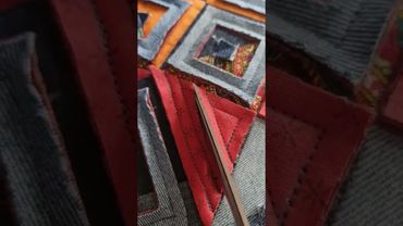 🌷джинсовый коврик