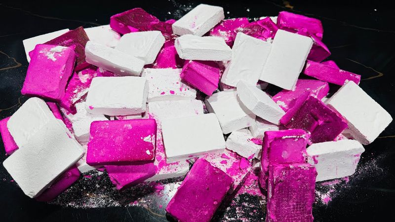 Mini Bars Chalk ASMR Reform | Oddly Satisfying ASMR