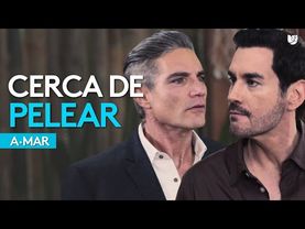Fabián y Sergio por poco se pelean frente a Estrella | A.Mar | Capítulo 25