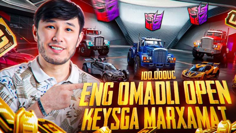 150.000UCGA ENG OMADLI OPEN KEYSGA MARXAMAT SIZLAR UCHUN CHIROYLI O'YINLAR ➤ 🇺🇿🔥- PUBG MOBILE