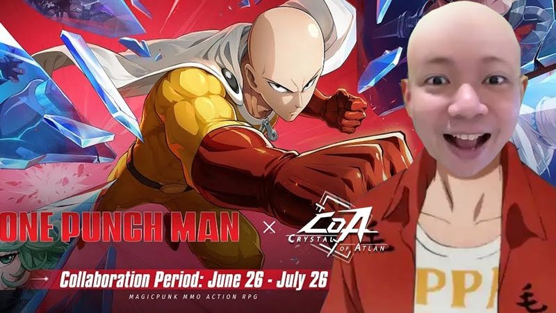 One Punch Man event di game Crystal of Atlan lets go!