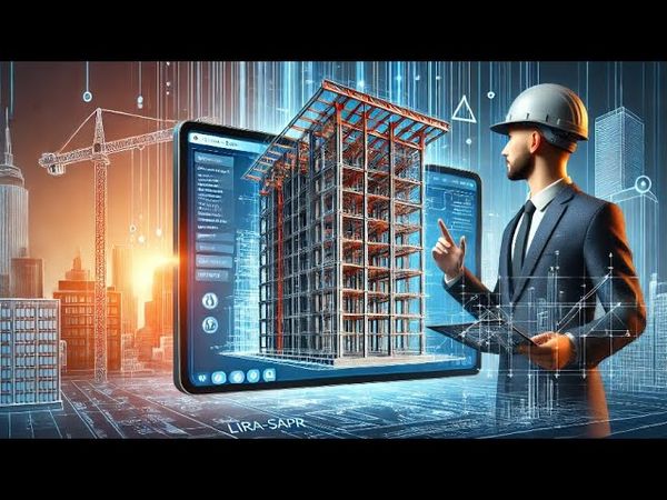 ЛИРА-САПР: полный цикл расчёта от грунта до каркаса