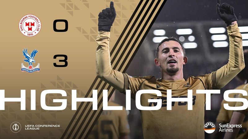 PINO SOLO GOAL 😍💫 | Shelbourne 0-3 Crystal Palace | UEFA Conference League