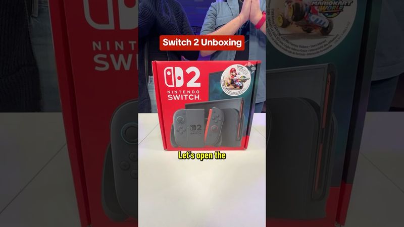 Unboxing the Nintendo Switch 2! Presented by @NintendoAmerica