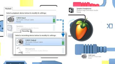 System Sounds As Input using VB Cable - FL Studio