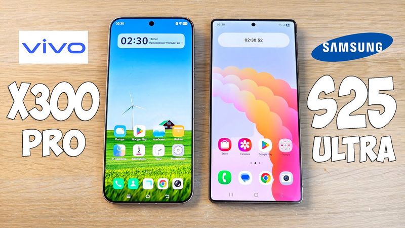 VIVO X300 PRO VS SAMSUNG GALAXY S25 ULTRA - КАКОЙ ТЕЛЕФОН ЛУЧШЕ? ПОЛНОЕ СРАВНЕНИЕ!