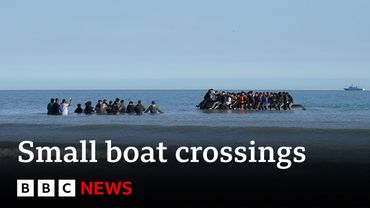 Smuggling gangs using 'taxi boats' to carry people across the Channel | BBC News