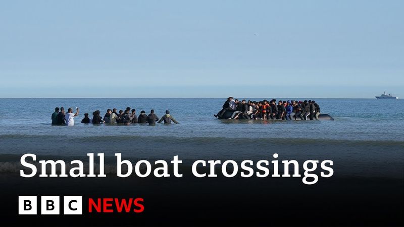 Smuggling gangs using 'taxi boats' to carry people across the Channel | BBC News