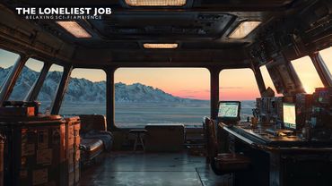 The Loneliest Job in the World – Sci-Fi Ambient Music from a Remote Outpost | 4K