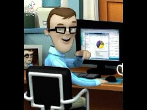 какой-то чел кинул монитор в мужика #мем #прикол