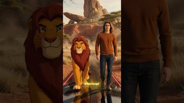 HAKUNA MATATA? 🚫 Power Stride on the Catwalk! #thelionking #catwalk