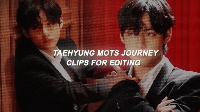 taehyung mots journey shoot clips