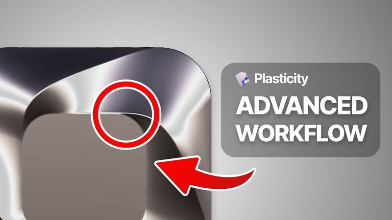 How To 3D Model Tricky Fillets (Plasticity Tutorial)