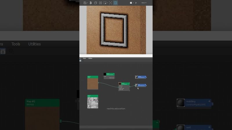 Состаренная лепнина