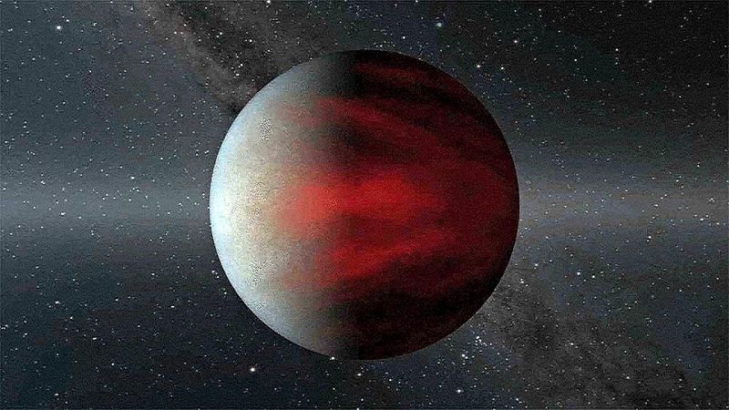 Планета-самоубийца разрушает свою атмосферу