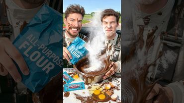 Eu fiz um bolo num carro de corrida