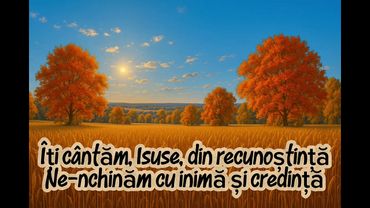 Îți aducem mulțumire