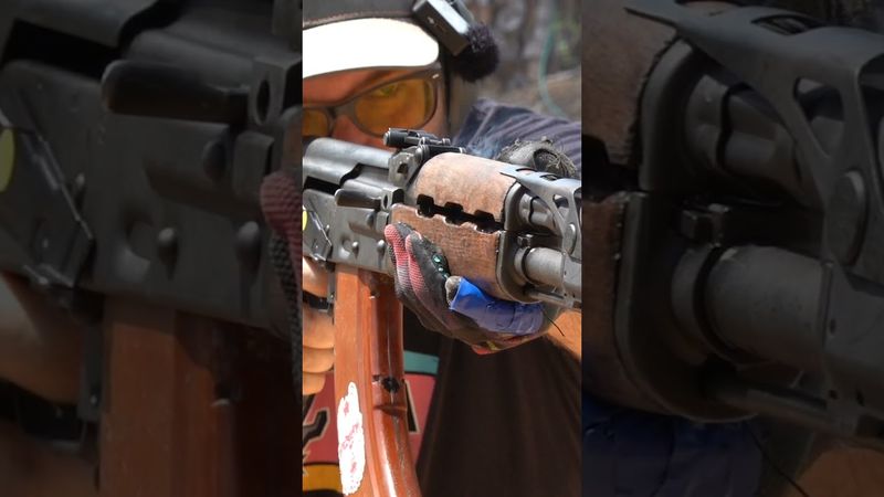 M70-AB2 "Government contract" AK in action.