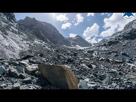 Italy's Ventina glacier has melted so much geologists now can only monitor it remotely