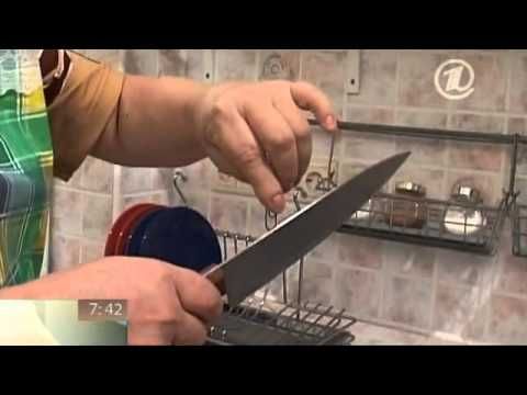 Как правильно заточить нож