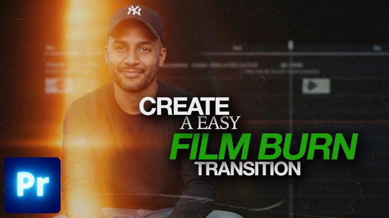 FREE Film Burn Transitions in Premiere Pro 🔥 (10 Film Burns Included)