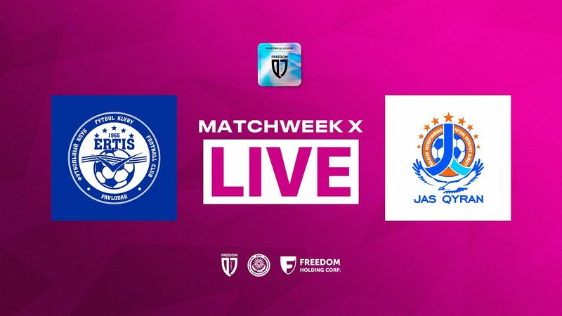 ИРТЫШ - ЖАС КЫРАН | 10 ТУР | FREEDOM QJ LEAGUE 2025