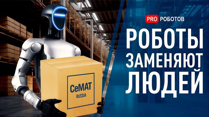 Как роботы меняют заводы и склады в 2025 году? | Роботы на CeMAT RUSSIA 2025