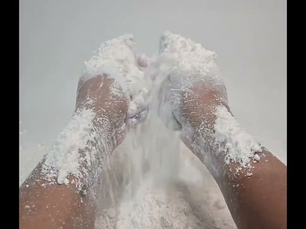 Soft and Crispy ◇ Crunchy Fresh Block Crush ◇ Soft Gym Chalk ◇ ASMR